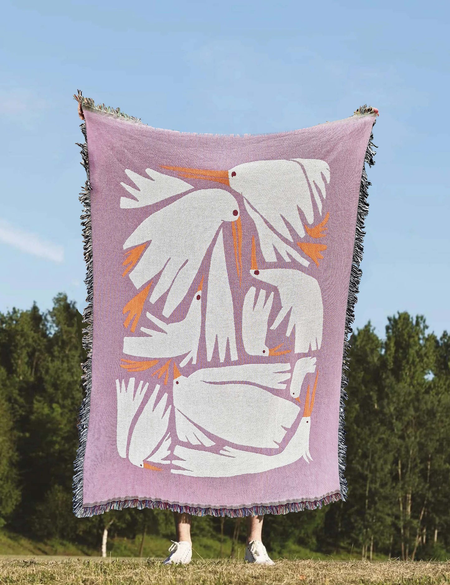 Lanseringspris! "Birdie" av Renate Thor (rosa)